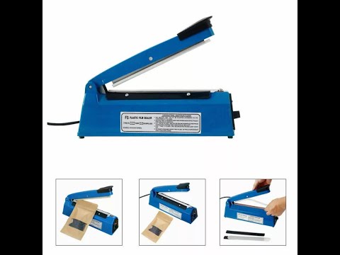 Impulse Plastic Sealer Portable Manual Plastic Bag Heat Sealing Machine