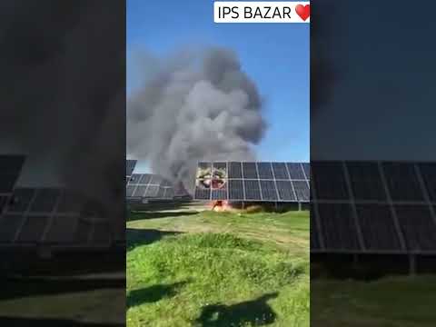 Solar Panel Distroy | Solar system | Solar on Fire