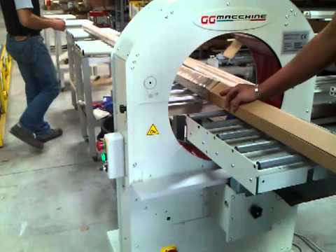 BOX 500 M Doppia Bobina Orbital wrapping machine Double Spool GG MACCHINE ITALY