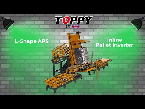 Inline Pallet Inverter &quot;L-Shape APS&quot;