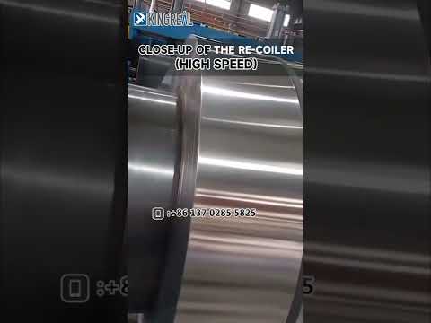 KINGREAL High Speed Steel Coil Slitting Machine (Up To 200m/min) , Slitting Line Machine