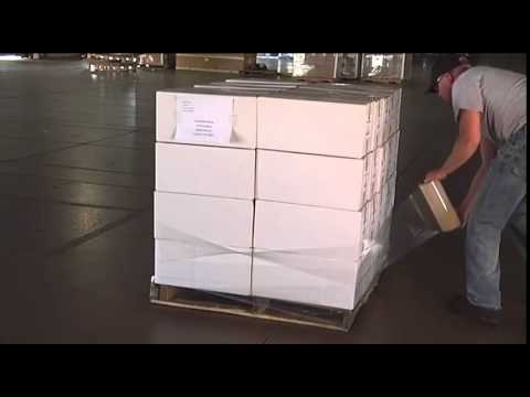 How to Properly Shrink Wrap a Freight Pallet