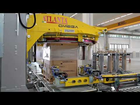 Atlanta Omega Fully Automatic Pallet Wrapping Machine | Hazel 4D