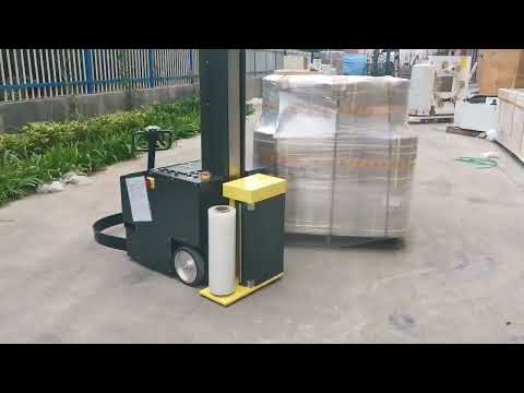 Robotic Skid/Pallet Stretch Film Wrapping machine for Large Pallet and Products