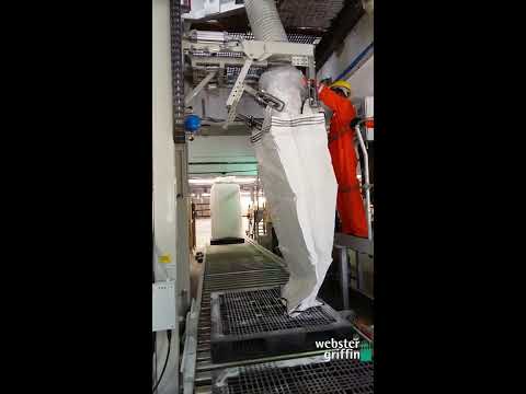 1000kg Big Bag Filling Machine of Polymer Chemicals by Webster Griffin