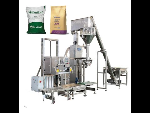 Semi automatic bagging machine for powder