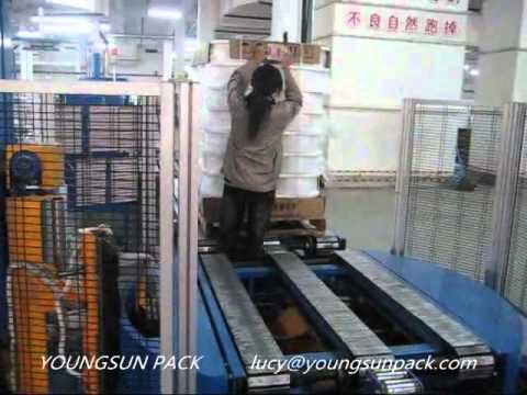 MH-FG-2000D YOUNGSUN Automatic Pallet Stretch Wrapper