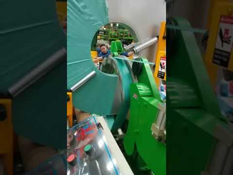 steel coil packing machine