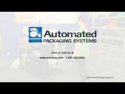 Autobag® 850S™ Mail Order Fulfillment and Ecommerce Label Up Application