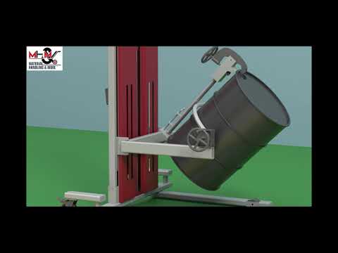 Drum Lifter and Tilter, Drum Lifter and Tilter Manufacturer, Material Handling Equipment | MH&amp;More