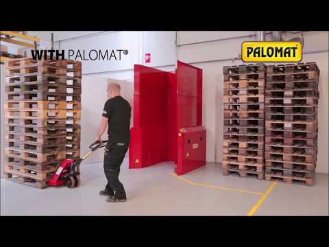 PALOMAT Pallet Dispenser - Automatic Pallet Stacking &amp; Destacking