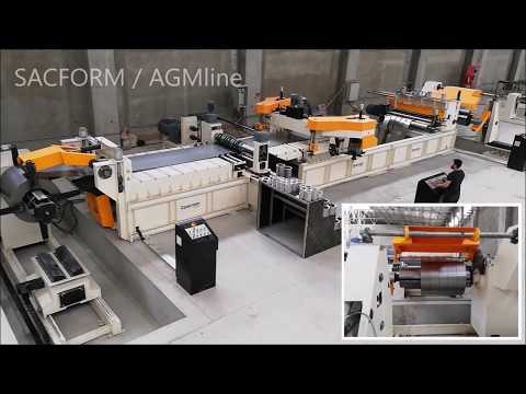 Rulo Sac Dilme Hattı SACFORM / AGMline Coil Slitting Line