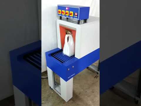 small Heat shrink tunnel machine - liter jaar shrink wrap machine - shrink tunnel machine #shrink