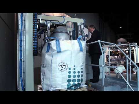 Big Bag Filling Innovation at Achema 2012 - Webster Griffin