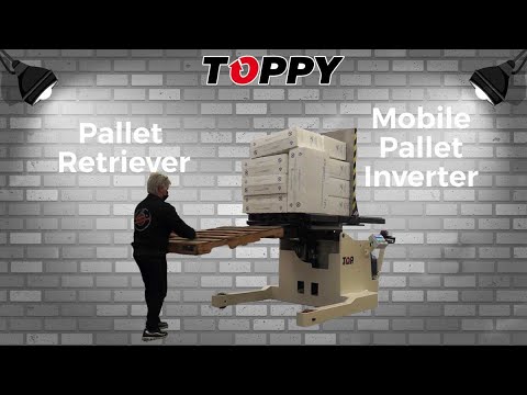 Mobile Pallet Inverter &quot;Toppy Retriever&quot; (SAFE &amp; FAST)