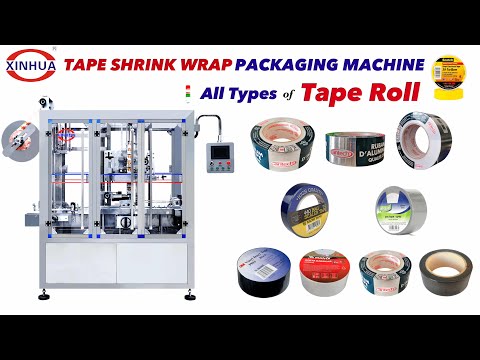 Best Tape Roll Heat Shrink Wrap Packaging Machine