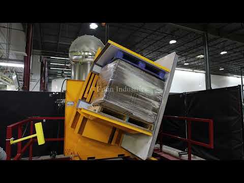 Cherrys Industrial Equipment DC91 Pallet Inverter Demonstration