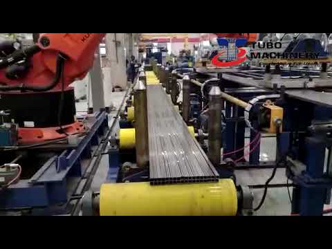 Automatic Steel Pipe Packing Machine (Robot Type)