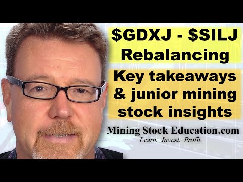 $GDXJ and $SILJ Rebalancing Explained by Pro Mining Investor David Erfle