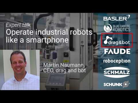 Web-Expo - ©drag&amp;bot: Operate industrial robots like a smartphone