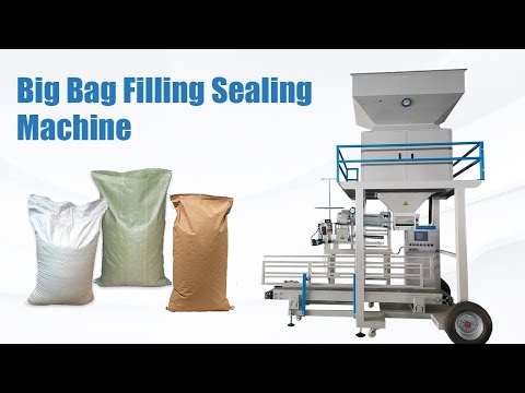 How Does Big Bag Filling and Sealing Machine Work | Suitable for 10KG, 15KG, 20KG, 25KG, 30KG, 50KG