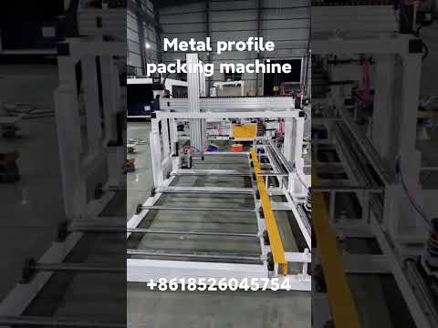 Metal profile stud and track omega furring.packing machine