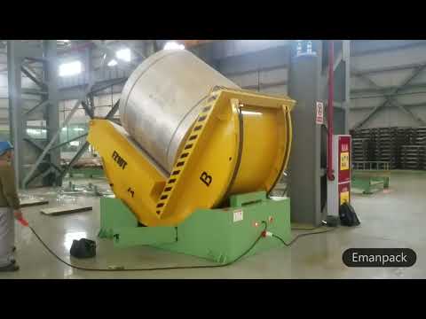 Upender tilter and turnover machinery for steel coil