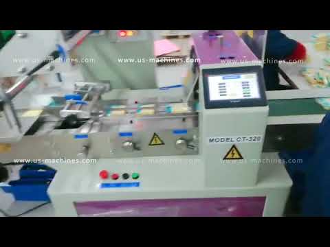 Automatic small note book notepads bag flow packaging machine horizontal film wrapper machine