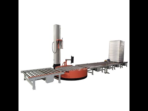 UCR-T2000A Online Pallet Stretch Wrapping Machine with Scale &amp; Printer