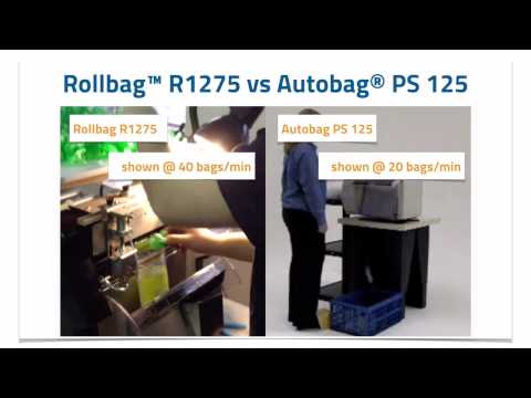 Rollbag R1275 Bagger vs Autobag PS 125 Bagger