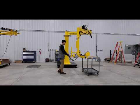 Industrial Manipulator Arm for Parts Lifting and Handling