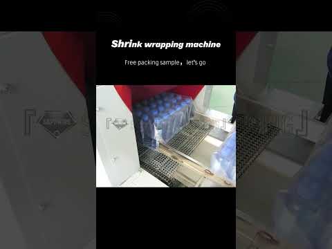 Mineral water heat shrink packaging machine