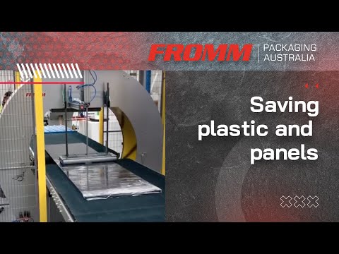 Orbital Wrapping Machine Saves Plastic and Panels | FROMM Packaging