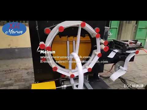 Save Labour! Full automatic Razor barbed wire packing wire wrapping machine how to pack #machine