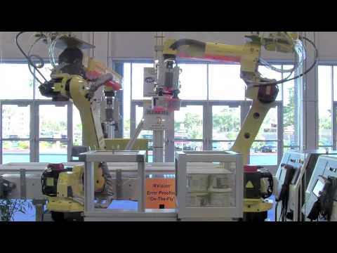 M-10iA Cream Cheese Packing Robots - FANUC Robotics Industrial Automation