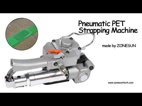 How to use the Pneumatic strapping tool Pneumatic strapping machine