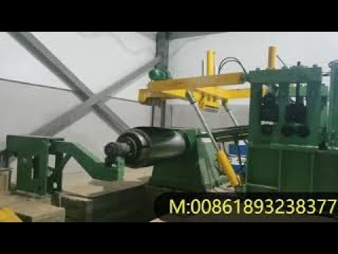 Fully Automatic Steel Coil Slitting Line #slitting machine