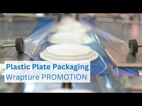 Plastic Plate Packaging Machine, WRAPTURE