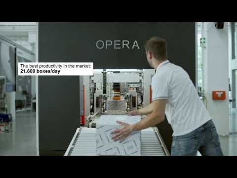 OPERA: the new automatic packaging line for E-commerce and Logistics