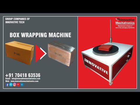 box wrapping machine | box wrapping machine manufacturers | box wrapping machine price in india