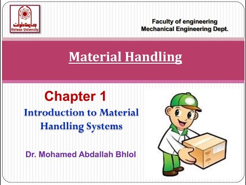 Materials Handling equipment Introduction