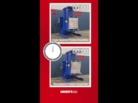 High Speed vs Standard Pallet Inverter #shorts