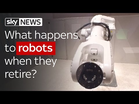 Swipe: What Happens To Industrial Robots When They Retire?