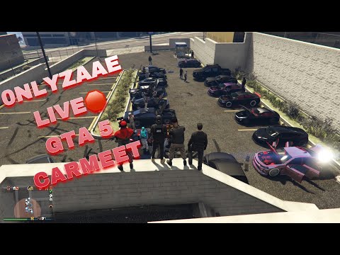 GTA 5 LIVE CAR MEET🚘| CAR SHOW 💨| CRUISE | RP | DRAG RACES Ps4/Ps5💯