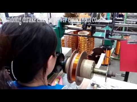 GRX800 automatic wire cable winding machine on Thailand S P electric factory