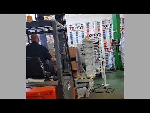 Pallet Inverter - TOPPY INVERTER (big box - stop at 90°)