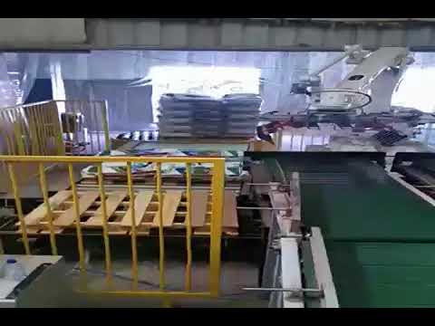 Full Auto 25kg 50kg Granular Fertilizer Packing Machine with Robot palletizing line