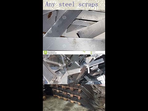 (Steel Strap Seal Clip Machine) Steel scraps using as material for strapping clip machine