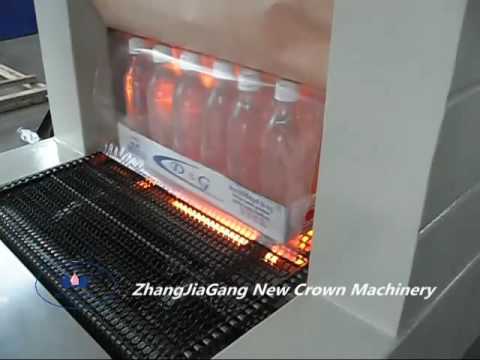 semi automatic film shrink wrapping machine