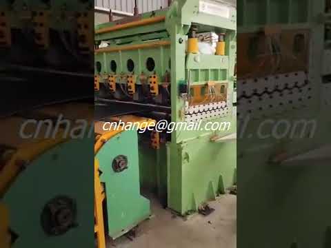 carbon steel/ stainless steel coil cut to length line machine